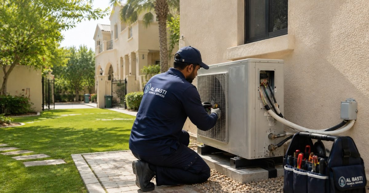 Best AC Service Near Arabian Ranches Dubai — Ranches 1, 2 and 3 Villa AC Maintenance, Emergency Repair and AMC