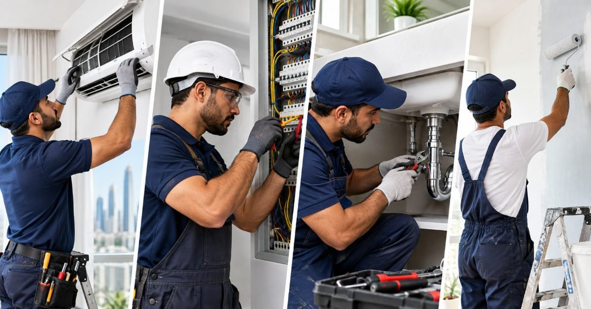 Top 10 handyman service companies in Dubai 2026 — Al Basti Power Technical Service LLC