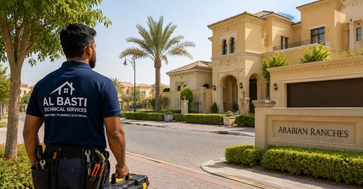 Trusted licensed handyman service near Arabian Ranches JVC and Dubai Hills villa communities Dubai